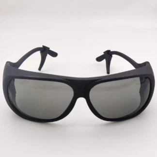 Gafas de seguridad para láser CO2 OD6+ de 10600 nm con estuche rígido negro y paño para lentes