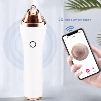 Limpiador Facial eléctrico de mano para el cuidado de la piel, dispositivo de succión de poros de la nariz y el acné, eliminador de espinillas al vacío con cámara