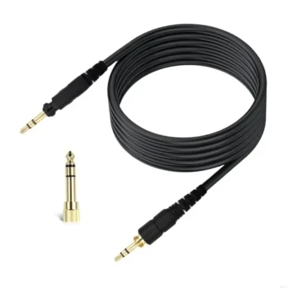 Mejora rendimiento audios 3.5 mm a 6.35 mm cable para auriculares EAH DJ1200