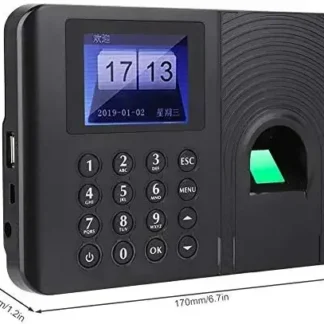 007 Sistema biométrico de terminal de tiempo de asistencia de huellas dactilares de datos de asistencia de exportación de disco U de identificación rápida