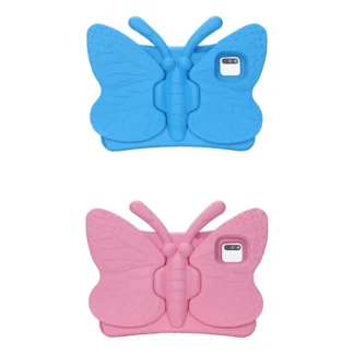 Funda para tableta Fortab M11 para niños, funda bonita de mariposa para niños Pro con soporte, peso ligero, EVA, resistente, a prueba de golpes A