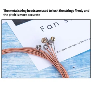 6 unids/set cuerdas de guitarra acústica cuerda de acero de repuesto para instrumentos musicales accesorio de bajo eléctrico K