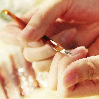 Recortador de cutículas con punta de acero inoxidable, accesorios para decoración de uñas, tenedor duradero para piel muerta, manicura exfoliante portátil, 1/5 Uds.