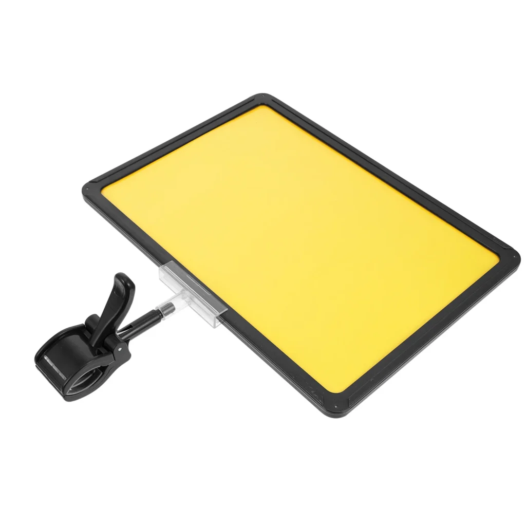 Clip de tablero para exhibición de etiquetas de precio de supermercado, ABS fácil y reutilizable, diseño Simple, promoción estacional práctica