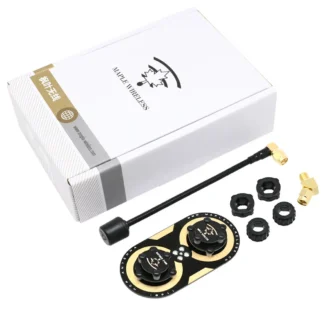 Antena inalámbrica de arce 11dBi 5,8 GHz SMA Circular polarizada FPV antena KIT Fatshark SKYZONE Monitor RC FPV gafas