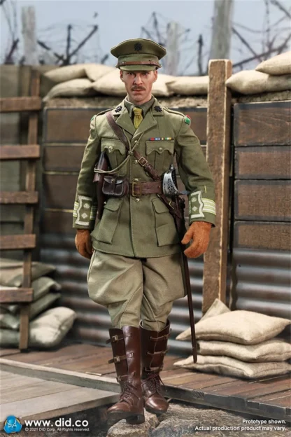 Figura de acción del ejército británico DID B11012 de la Primera Guerra Mundial, conjunto completo, coleccionable para Fans, 1/6