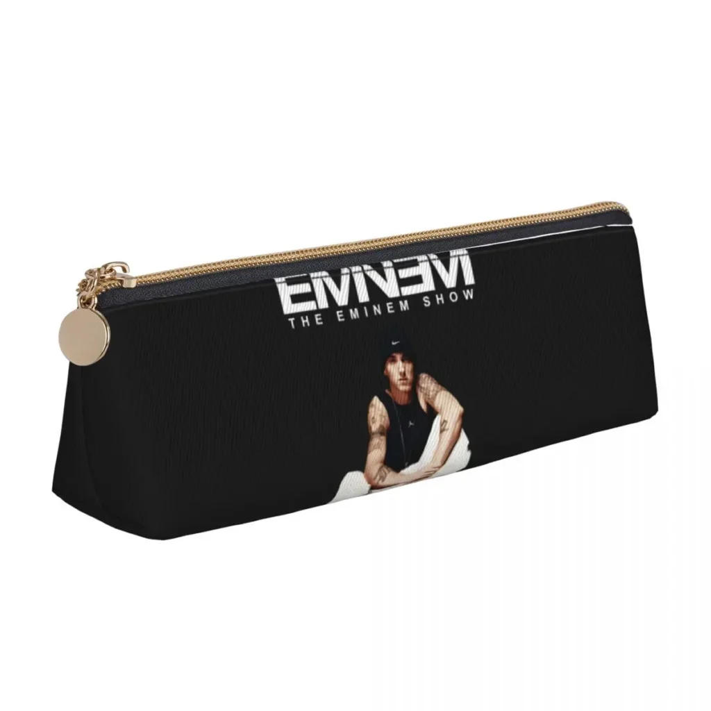 E-eminems-estuche de lápices de estilo Hip Hop para niño y niña, estuche de lápices con cremallera, estilo rapero, Y2k