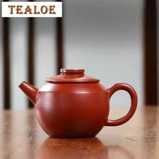 Tetera de arcilla púrpura Yixing de Boutique de 190ML, tetera hecha a mano para artistas, mineral crudo, hervidor de barro Dahongpao, colección de juego de té chino Zisha