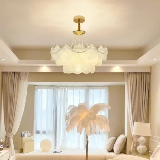 Lámpara de techo de lujo, Luces colgantes de Metal para decoración del hogar, sala de estar, iluminación interior, Las Luces LLPL