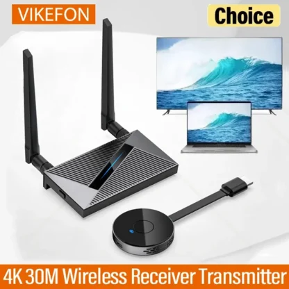5G 4K 30M inalámbrico HDMI Video Audio transmisor receptor extensor adaptador de pantalla Dongle para TV Box Monitor proyector PC