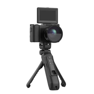 Cámaras digitales 4K para fotografía, cámara con zoom digital, cámara de vídeo con lentes gran angular y macro