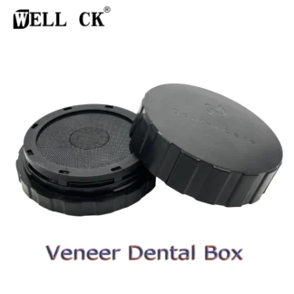 Parche de pretratamiento de chapa, caja de dientes, herramienta de producto Dental, todas las carillas de cerámica, caja de almacenamiento para dentaduras postizas, limpieza de arreglo portátil