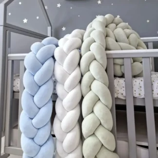 Parachoques para cama de bebé de 1 a 4M, cojín para cama, Protector envolvente para recién nacidos, Protector de circunferencia