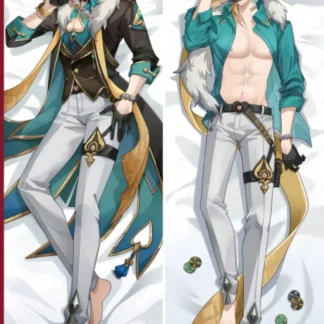 Juego de anime Honkai: Star Rail Aventurina sexy Аaksiтюрин Dos dimensiones Dakimakura, funda de almohada que abraza el cuerpo, funda de almohada (sin relleno)