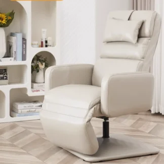 Silla Meijie con bordado de belleza, silla de experiencia con máscara facial plana, sillón de ocio perezoso