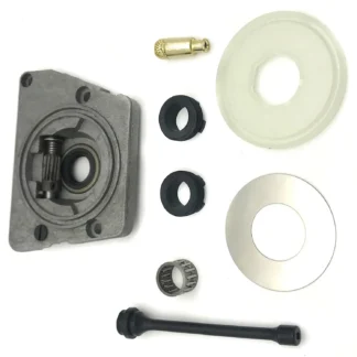 Kit de filtro de manguera para lavadora de polvo, engranaje helicoidal para bomba de aceite, apto para piezas de motosierra 61 66 266 268 272 XP 266XP 268XP 272XP