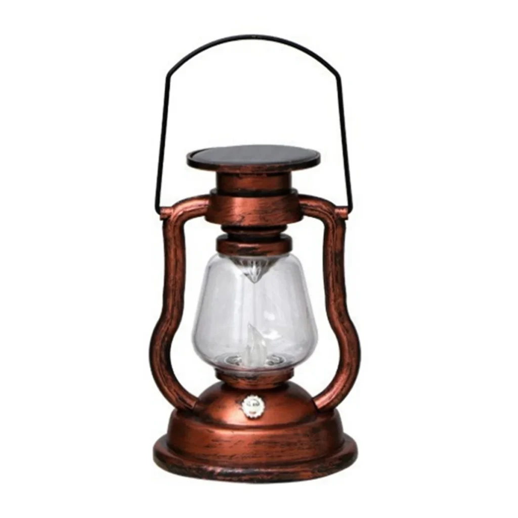 ABLQ-luz Solar LED Retro, lámpara de aceite, vela Solar portátil, linterna colgante para exteriores, decoración de jardín