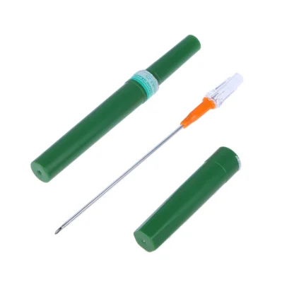 Aguja de neumotórax de rescate, catéter médico para el pecho, aguja de descompresión, Kit de primeros auxilios