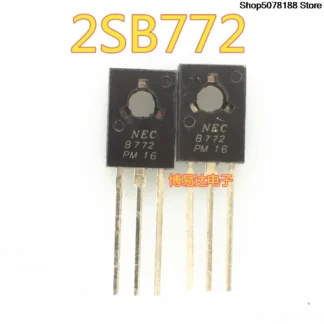50 piezas Triodo 2SB772 B772 tubo de alimentación TO-126 en stock