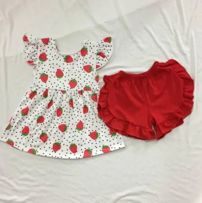 Conjuntos de vestidos para niñas pequeñas, ropa para niños, trajes para niñas pequeñas, traje de verano, blusas para mujeres, tendencia 2024