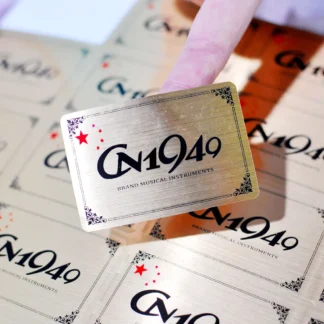 Etiquetas de plata mate para hornear pasteles, pegatinas impermeables y resistentes a altas temperaturas para exteriores, pegatinas en forma de fruta