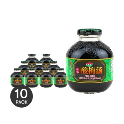 XINYUANZHAI Osmanthus-zumo de ciruela, bebida refrescante y fresca, 10,14 floz cada uno, 10 paquetes