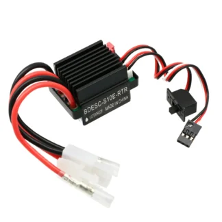 RC ESC 320A 6-12V RC barco y barco R/C Hobby controlador de velocidad del Motor cepillado con 2A BEc ESC