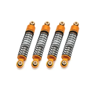 Kit de presión de aceite ajustable de actualización de coche A72Z RC para FMS 1/24 FCX24 RC accesorios de actualización de coche dorado