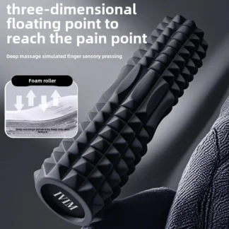 Eje de espuma relajación muscular rodillo masculino profesional Mace rodillo de masaje espalda Fascia rodillo espalda