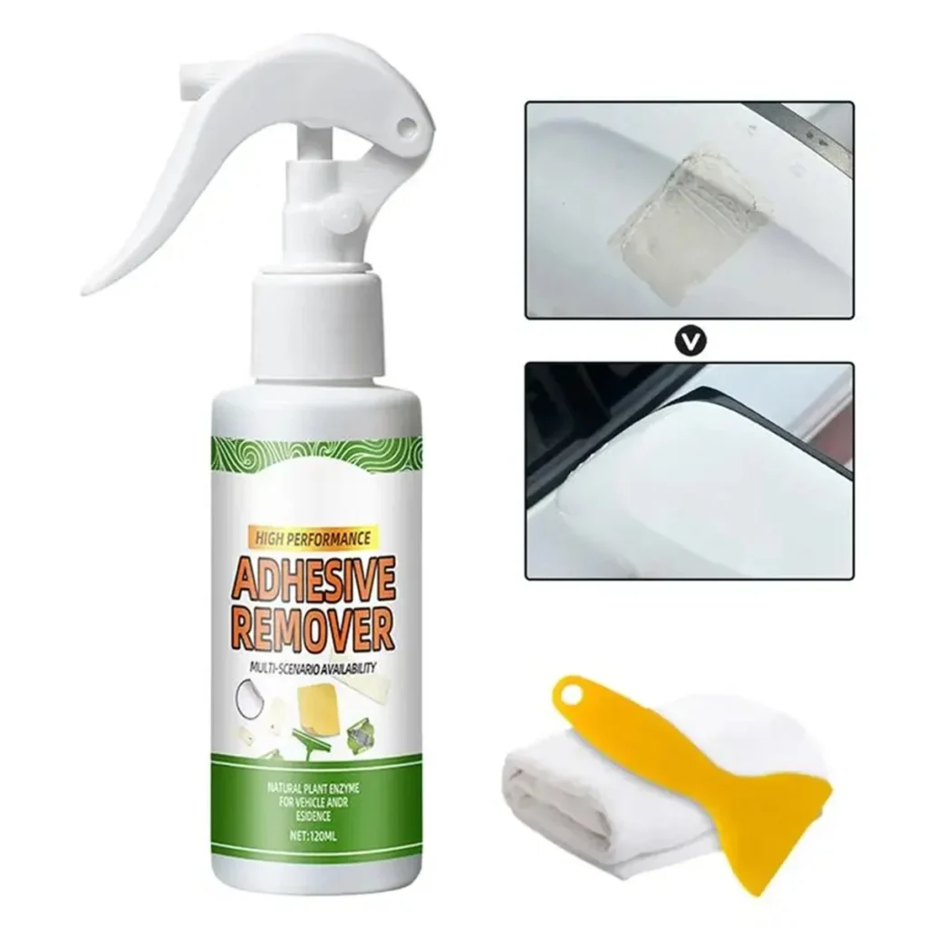 Potente eliminador de pegatinas para coche T35C, eliminador de adhesivo adhesivo, pegatina de pared, eliminación de pegamento, limpiador de etiquetas de vidrio para coche, aerosoles adhesivos