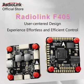 Radiolink F405 Ardupilot Betaflight INAV Controlador de vuelo 6 canales, SBUS/CRSF FC para Dron de carreras, Quadcopter