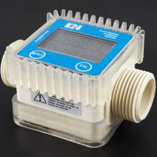 Medidor de flujo de combustible Digital de turbina Lcd K24, 1 Uds., ampliamente utilizado para productos químicos, moda de agua