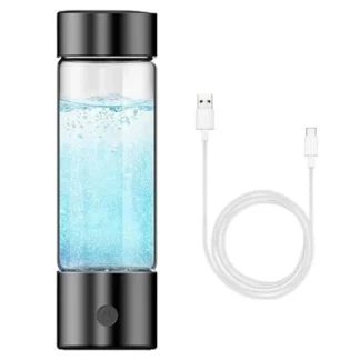 Botella de agua de hidrógeno A44U, generador de botellas de agua de hidrógeno de 1400PPB, máquina de electrólisis portátil de 460ml para el hogar y la Oficina