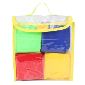 Dados de juego educativos de bricolaje, cuadrados de bolsillo, bloques de apilamiento de espuma de bolsillo para fotos, Juego de 4