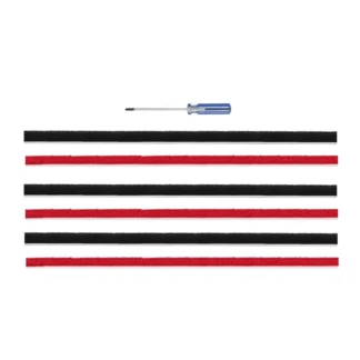 ABRG 7 Uds tira de felpa suave para Dyson V7 V8 V10 V11 accesorios para aspiradoras piezas de repuesto de cepillo giratorio