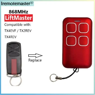 Control remoto para multifrecuencia TX4EVF, Serie Evolution de 4 canales, 868 MHz