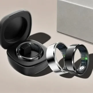 2025 Anillo de salud inteligente para parejas, sueño, frecuencia cardíaca, rastreador de presión arterial y oxígeno, resistente al agua IP68, anillo inteligente Oura para iOS/Android
