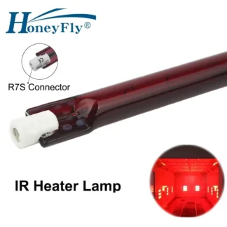 HoneyFly-lámpara halógena infrarroja, elemento calefactor R7S, pintura de cuarzo, Impresión de secado, 10 piezas, 840mm, 1500W/2500W, 220V