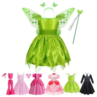 Disfraz de Addams para niños, vestido de princesa para niñas pequeñas, vestidos para niñas, fiesta de Carnaval de Halloween, vestidos de Cosplay para niños