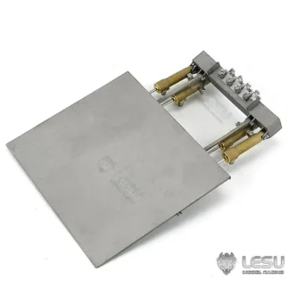 Modelo de camión de juguete, placa trasera de metal hidráulica, válvula direccional bidireccional, 1/14