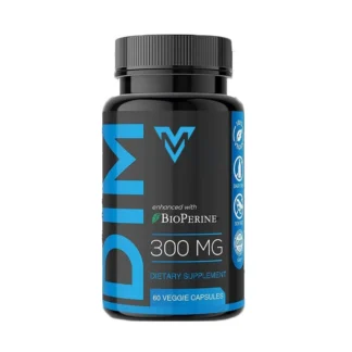 Cápsulas de diindoletilmetano súper fuertes Dim+bioperine - Bloqueador de estrógeno - Apoya el metabolismo y la menopausia