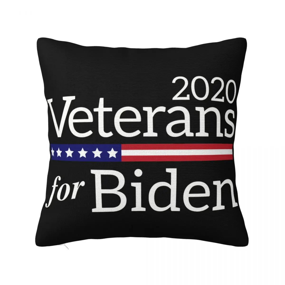 Veteranos para Joe Biden 2020 campaña presidencial béisbol sombreros mujeres hombres funda de almohada