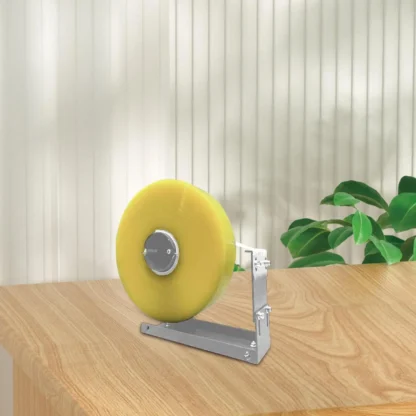 Paquete de mesa, dispensador de cinta en rollo, cortador de cinta, embalaje de hierro ligero, paquete, máquina de embalaje manual, fácil de cortar