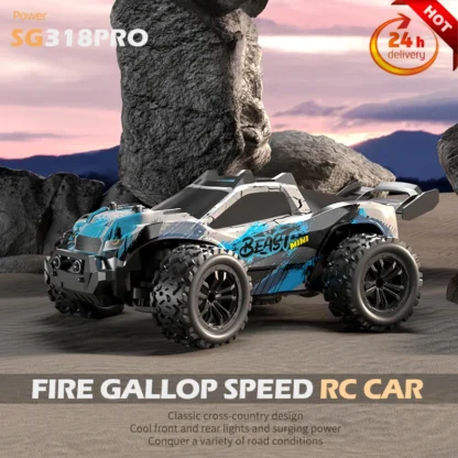 SG318PRO-vehículo todoterreno de escalada de alta velocidad, 2,4G, escala 1:20, RC, 20 km/h, coche de Control remoto para adultos y niños