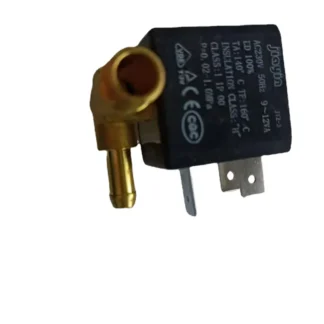 Jiayin JYZ-3 normalmente cerrado 6bar AC 230V G1/8 'en latón Fer Vapeur Eau 2 posiciones 2 Voie electrovanne