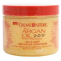 Acondicionador Aceite de Argán Día y Noche 135 g de aceite - Creme of Nature