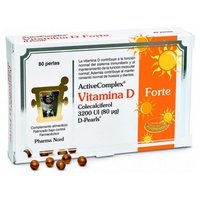 5 x ActiveComplex Vitamina D Forte 80 perlas - Pharma Nord