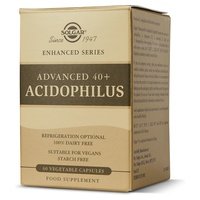 Acidophilus avanzado 40+ probiótico vegano 60 cápsulas vegetales - Solgar