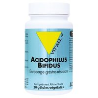 Acidophilus + Bifidus Gastroresistente 30 cápsulas - Vitall +