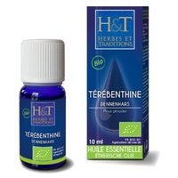 5 x Aceite esencial de trementina (pinus pinaster) Eco 10 ml de aceite esencial - Herbes & Traditions